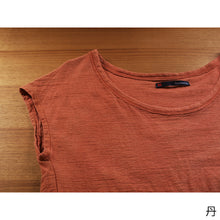 画像をギャラリービューアに読み込む, 吊り編み オーガニックコットン レディース ノースリーブ カットソー