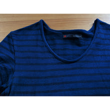 画像をギャラリービューアに読み込む, 吊り編み レディースしましま カットソー 半袖
