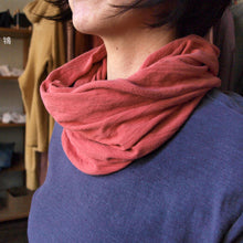 画像をギャラリービューアに読み込む, 吊り編み オーガニックコットン スヌード