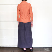 画像をギャラリービューアに読み込む, 吊り編み オーガニックコットン ロングスカート