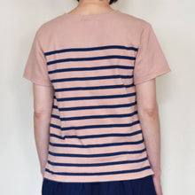 画像をギャラリービューアに読み込む, 吊り編み バスクシャツ 半袖