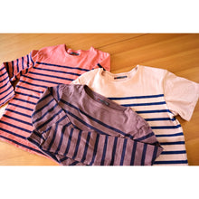 画像をギャラリービューアに読み込む, 吊り編み バスクシャツ 半袖