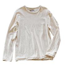 画像をギャラリービューアに読み込む, 染め無し 生成 吊り編み オーガニックコットン Tシャツ 半袖/長袖