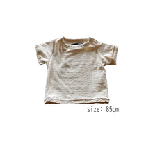 画像をギャラリービューアに読み込む, 染め無し 生成 吊り編み オーガニックコットン Tシャツ 半袖/長袖