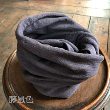 画像をギャラリービューアに読み込む, 吊り編み オーガニックコットン スヌード