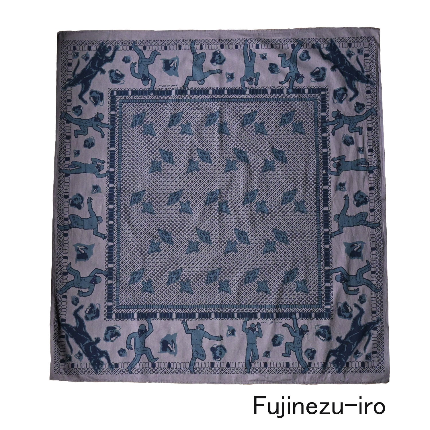 バンダナ by Jonathan Lukacek 「ええじゃないか」 – 草木染めの天然色