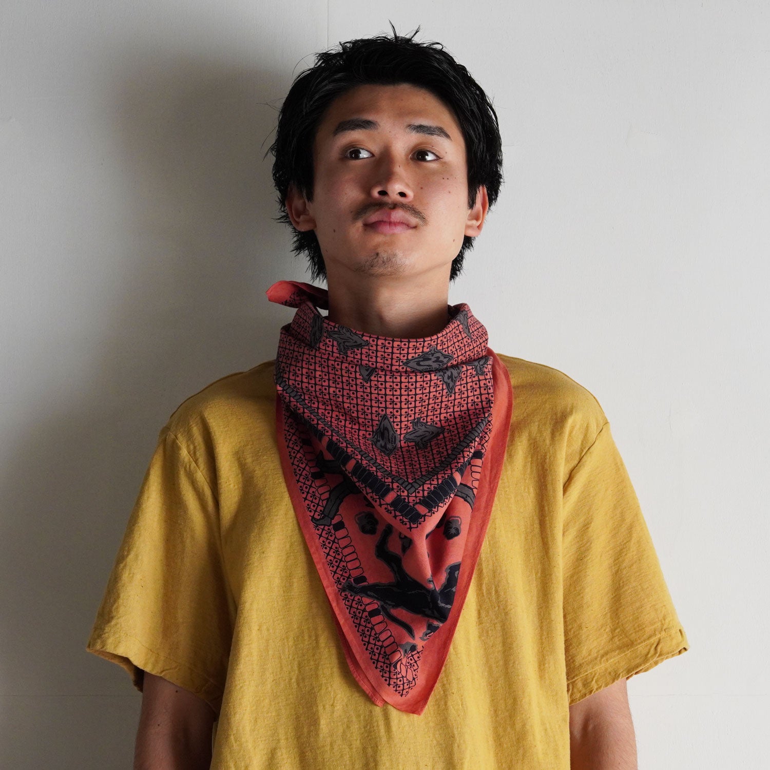 バンダナ by Jonathan Lukacek 「ええじゃないか」 – 草木染めの天然色